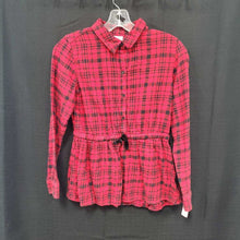 Load image into Gallery viewer, Plaid Button Up Tunic
