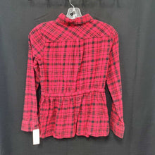 Load image into Gallery viewer, Plaid Button Up Tunic
