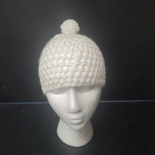 Load image into Gallery viewer, Girls Knit Pom-Pom Winter Hat
