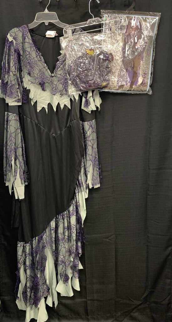 Juniors Zombie Bride Halloween Costume
