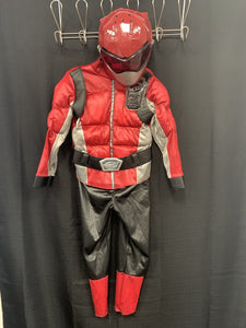 Beast Morphers Red Power Ranger Halloween Costume and Mask