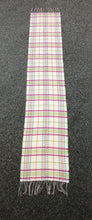 Load image into Gallery viewer, Girls Plaid Fringe Scarf
