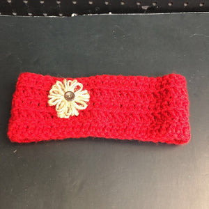 Knit Flower Headband