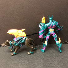 Load image into Gallery viewer, Deluxe Neon Camo Batman w/ Ace the Bathound Figure 1998 Vintage Collectible
