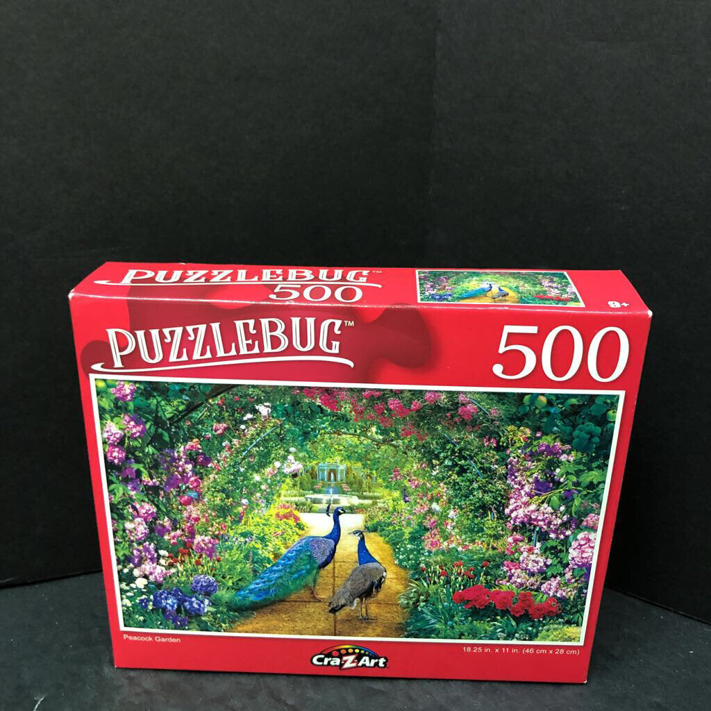 5oopc Peacock Garden Puzzle (NEW)