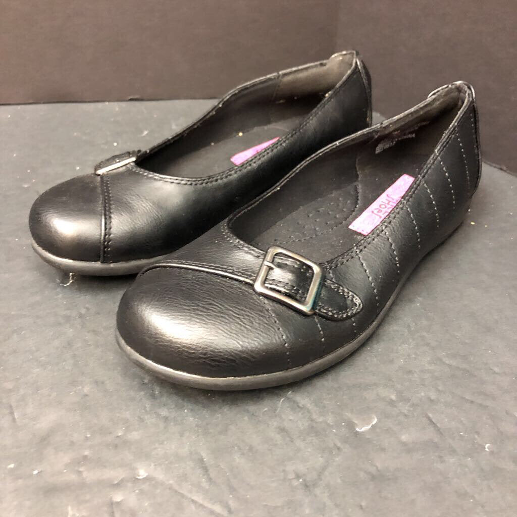 Girls Buckle Flats