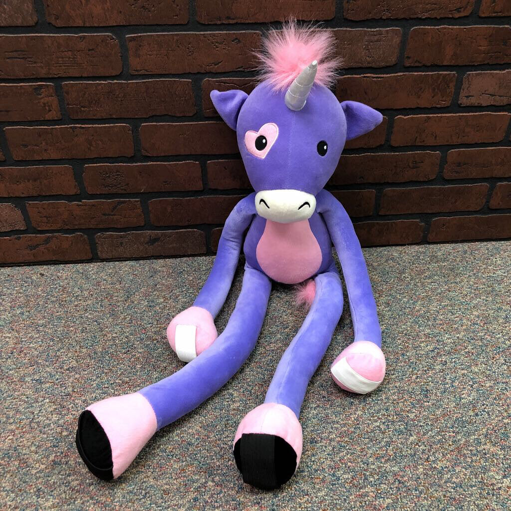 Unicorn Monkey Plush