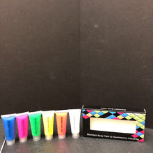 Load image into Gallery viewer, 6pk Blacklight Body Paint (Sparkleberry Industries)

