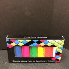 Load image into Gallery viewer, 6pk Blacklight Body Paint (Sparkleberry Industries)
