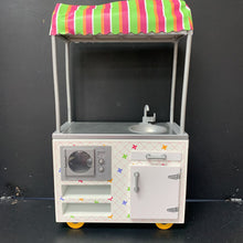 Load image into Gallery viewer, campus snack cart for 18" doll
