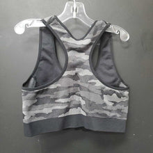 Load image into Gallery viewer, Camo Zip Up Sports Bra
