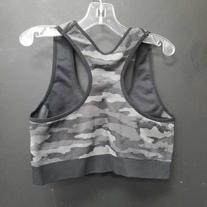 Camo Zip Up Sports Bra