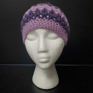 Girls Striped Knit Winer Hat