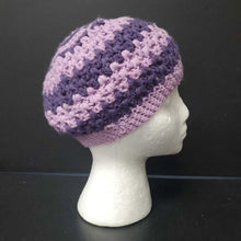Load image into Gallery viewer, Girls Striped Knit Winer Hat
