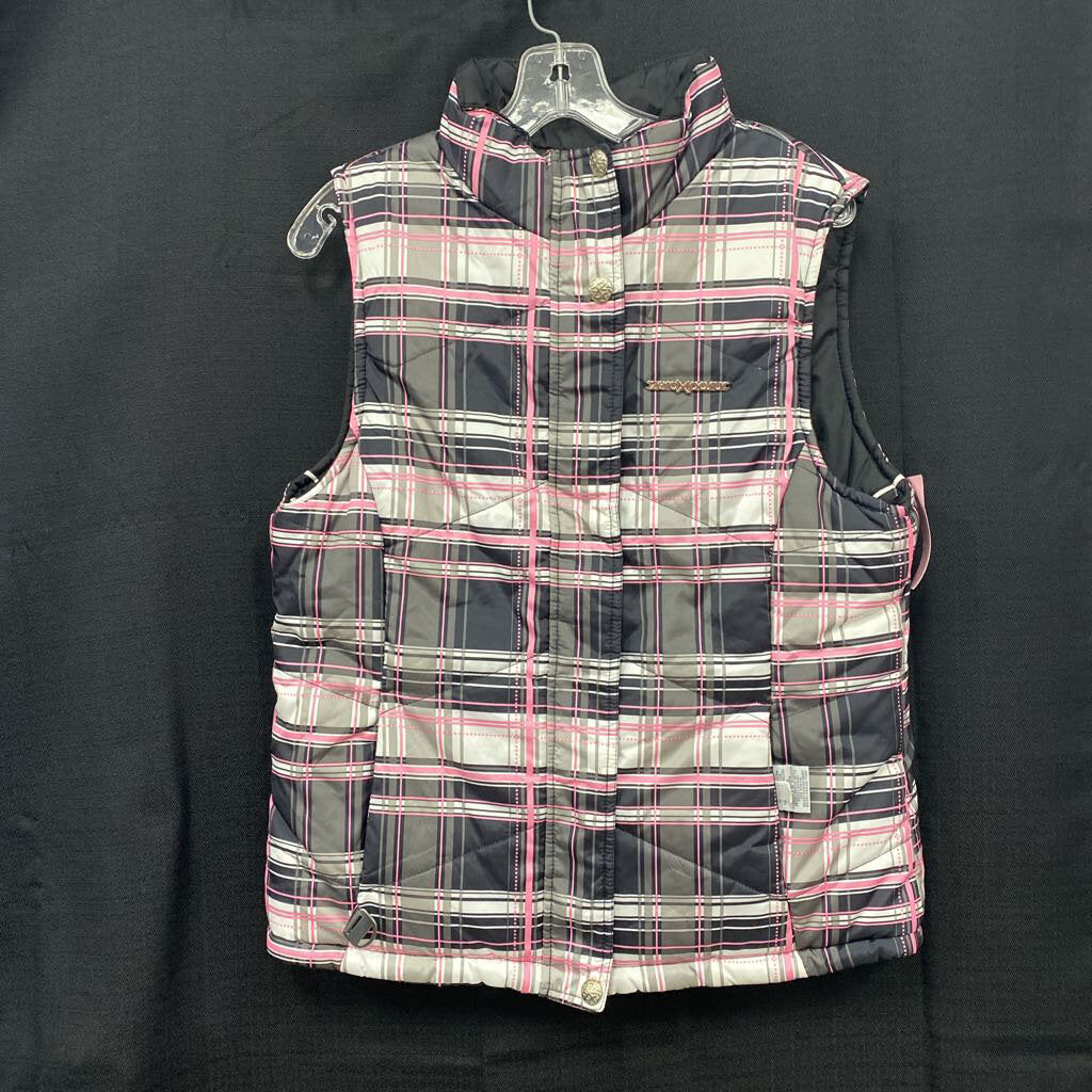 Plaid Winter Vest