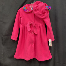 Load image into Gallery viewer, Girls Winter Peacoat w/Hat
