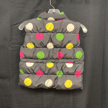 Load image into Gallery viewer, Girls Polka Dot Winter Vest
