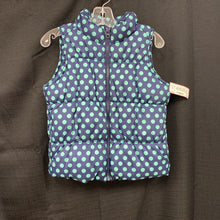 Load image into Gallery viewer, Girls Polka Dot Winter Vest

