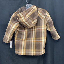 Load image into Gallery viewer, Boys Plaid Winter Jacket
