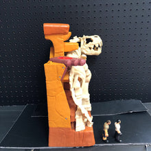 Load image into Gallery viewer, Island Of Lost Creatures Dinosaur Skeleton Playset w/Figures
