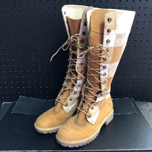 Load image into Gallery viewer, Women's Tall Checkered Boots
