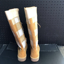 Load image into Gallery viewer, Women's Tall Checkered Boots
