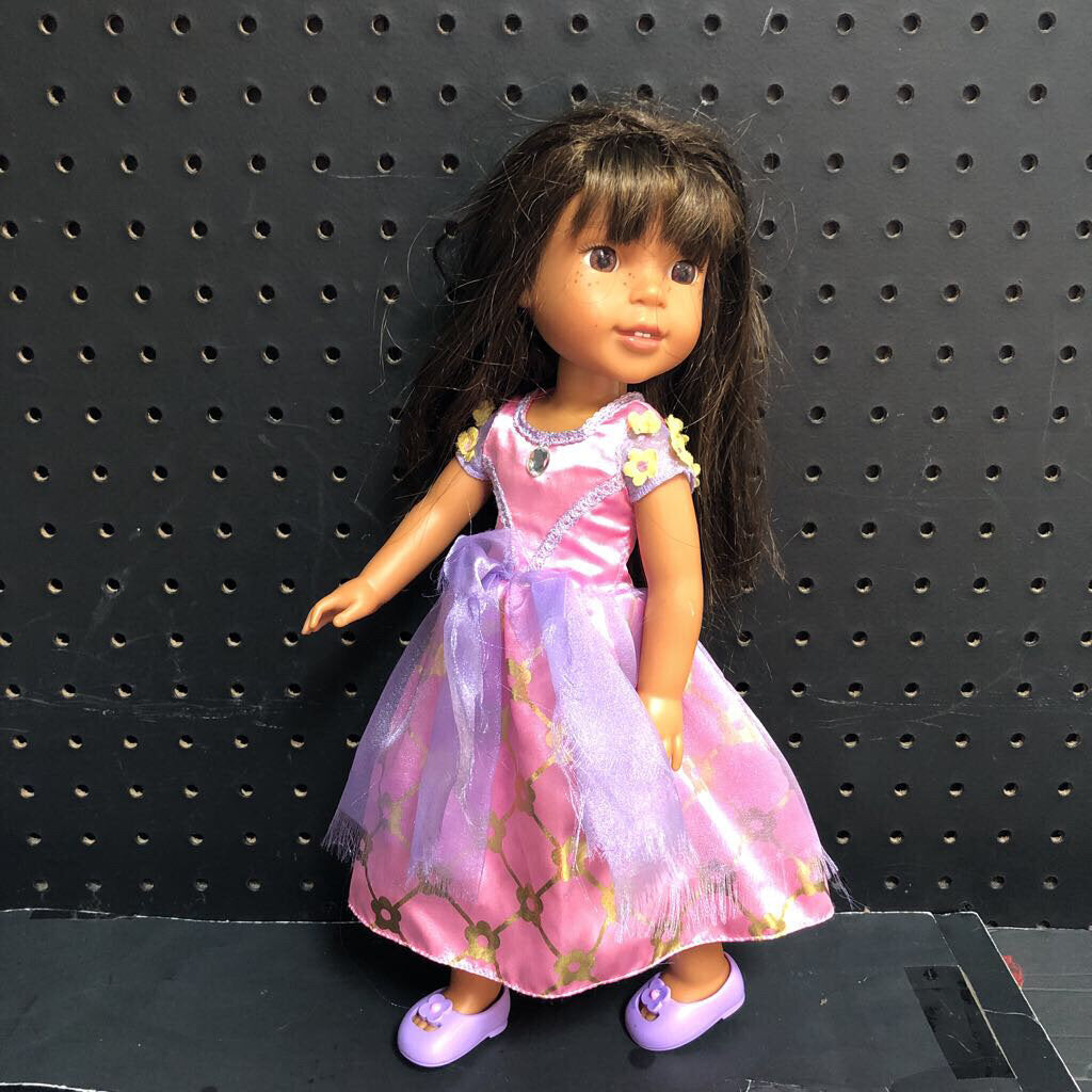 Wellie Wisher Ashlyn Doll in Dress & Shoes – Encore Kids Consignment