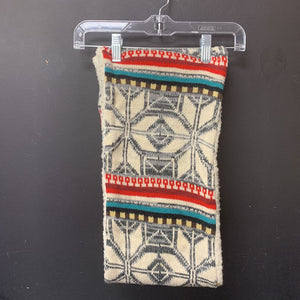 Patterned Infinity Winter Scarf