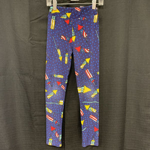 USA Fireworks Leggings