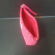 Load image into Gallery viewer, Polka Dot Cosmetic Bag (pixie crush)
