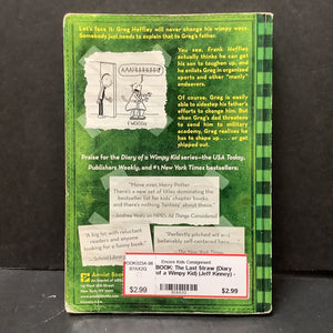 The Last Straw (Diary of a Wimpy Kid) (Jeff Kinney) - series paperback