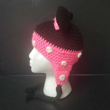 Load image into Gallery viewer, Girls Minnie Mouse Knit Winter Hat

