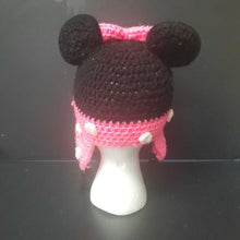Load image into Gallery viewer, Girls Minnie Mouse Knit Winter Hat
