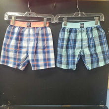 Load image into Gallery viewer, 2pk Boys Plaid Boxer Briefs

