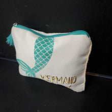 Load image into Gallery viewer, "Mermaid at heart" Zipper Pouch Bag

