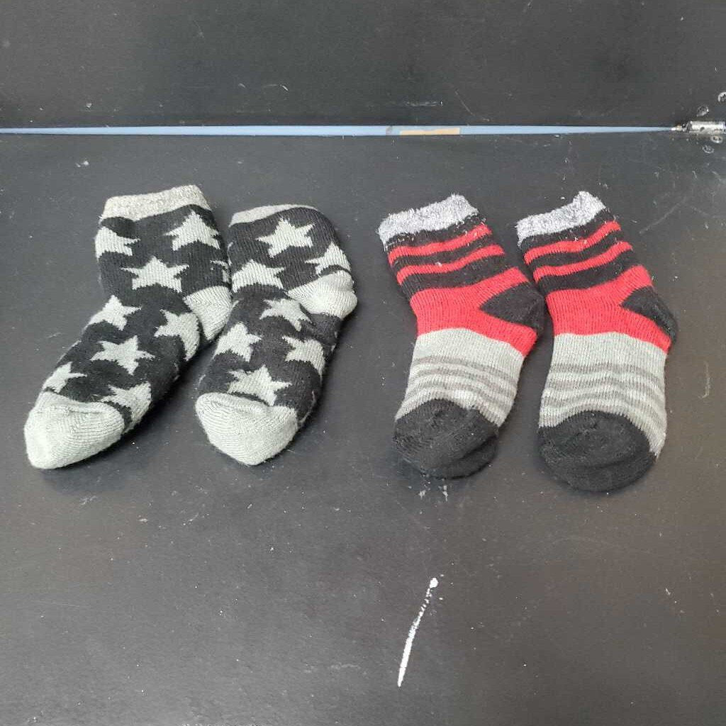 2pk Boys Winter Socks