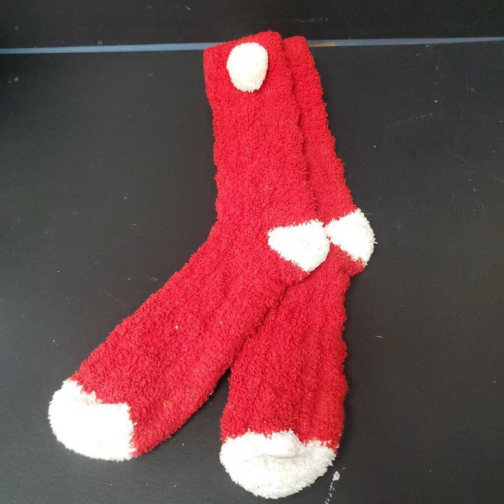 Girls Christmas Slipper Socks