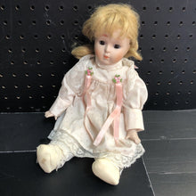 Load image into Gallery viewer, Porcelain Doll in Dress &amp; Shoes

