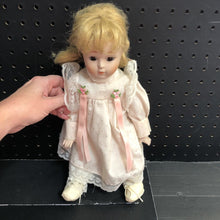 Load image into Gallery viewer, Porcelain Doll in Dress &amp; Shoes
