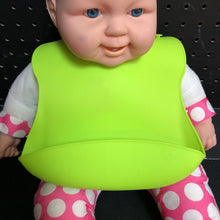 Load image into Gallery viewer, Silicone Food Catcher Bib
