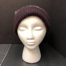 Load image into Gallery viewer, Girls Pom-Pom Winter Hat
