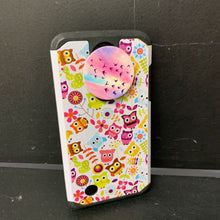 Load image into Gallery viewer, Owl Phone Case w/Bird Pop Socket
