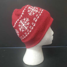 Load image into Gallery viewer, Girls Snowflake Winter Hat
