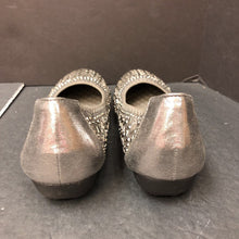 Load image into Gallery viewer, Girls Jeweled Flats (Helen's Heart)
