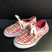 Load image into Gallery viewer, Girls Plaid Shoes
