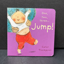 Load image into Gallery viewer, One, two, three... Jump! (Carol Thompson)-board
