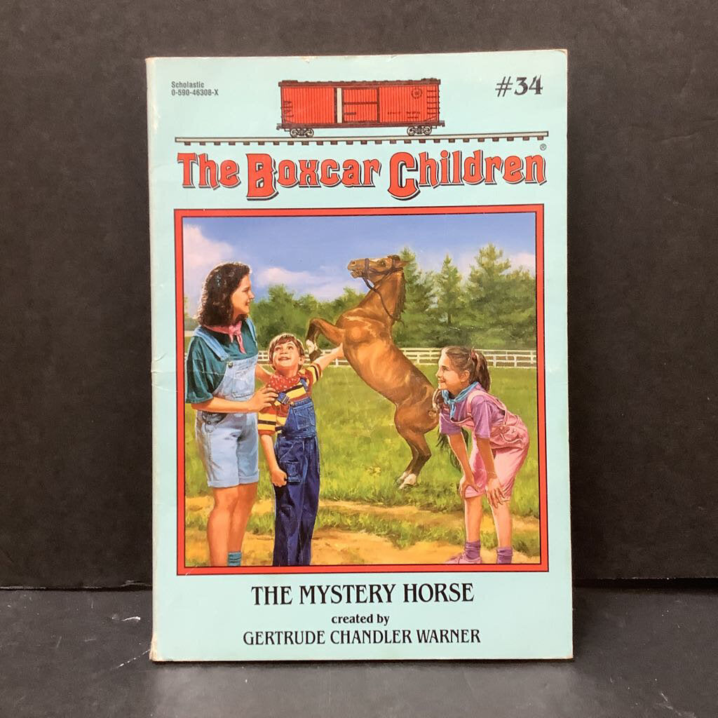 The Mystery Horse (Gertrude Chandler Warner) (The Boxcar Children) (Scholastic Old Cover) -series paperback