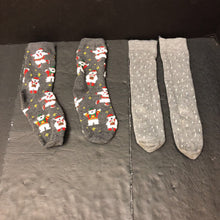 Load image into Gallery viewer, Girls 2pk Christmas Socks
