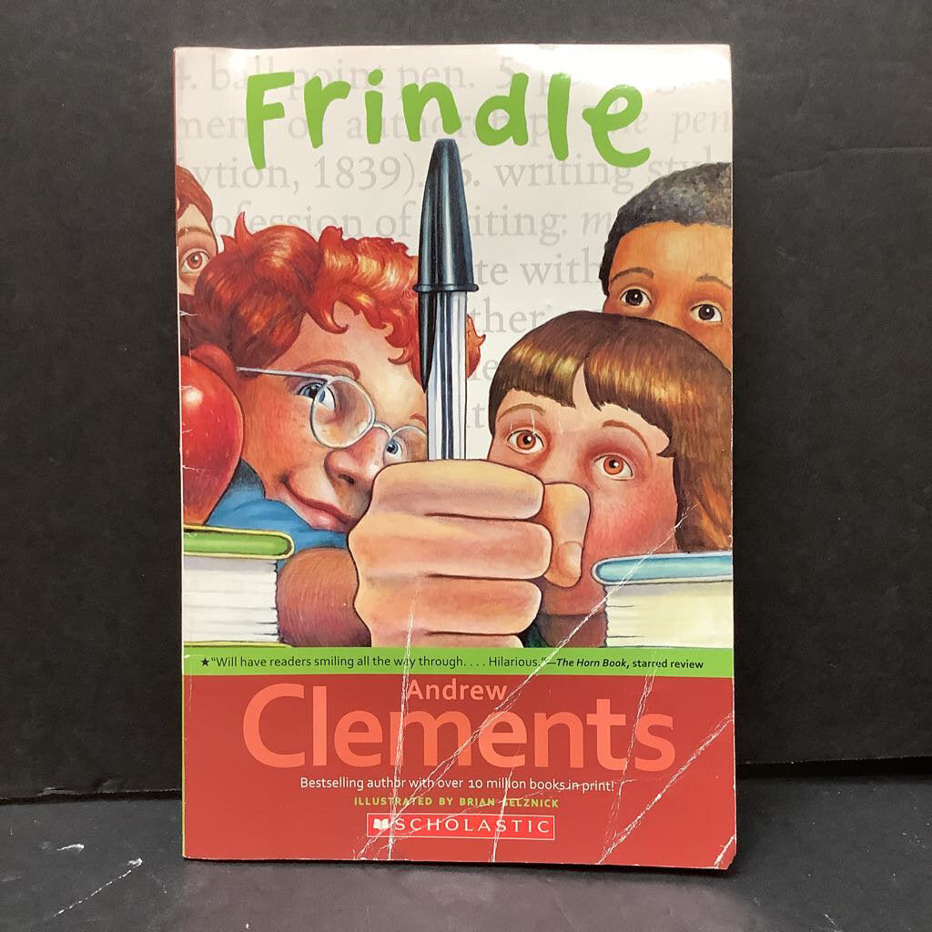 Frindle (Andrew Clements) (Scholastic Cover) -chapter paperback