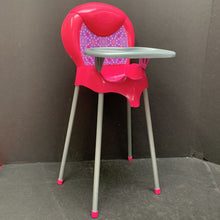 Load image into Gallery viewer, Flower Print Highchair for baby doll
